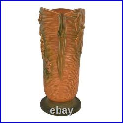 Roseville Bushberry 1941 Vintage Art Pottery Russet Ceramic Vase 38-12