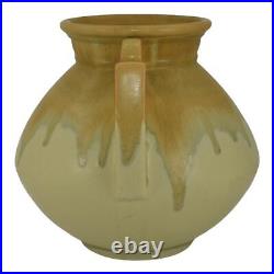 Roseville Carnelian I Green 1924 Vintage Art Pottery Ceramic Vase 318-8