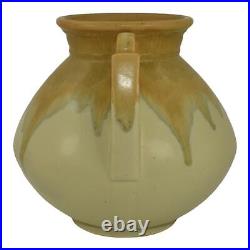 Roseville Carnelian I Green 1924 Vintage Art Pottery Ceramic Vase 318-8