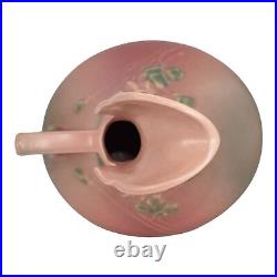Roseville Columbine Pink 1941 Vintage Art Deco Pottery Ceramic Ewer 18-7
