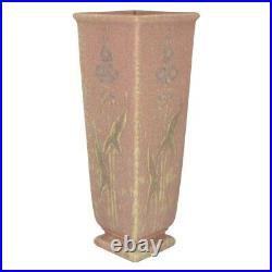 Roseville Cremona 1928 Vintage Art Deco Pottery Pink Ceramic Vase 358-10