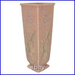 Roseville Cremona 1928 Vintage Art Deco Pottery Pink Ceramic Vase 358-10