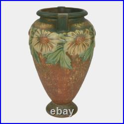 Roseville Dahlrose 1928 Vintage Art Pottery Ceramic Vase 365-8
