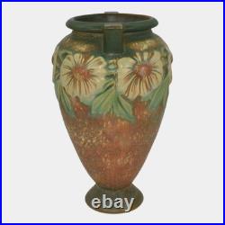 Roseville Dahlrose 1928 Vintage Art Pottery Ceramic Vase 365-8