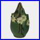 Roseville Dogwood Smooth Green 1920 Vintage Art Pottery Ceramic Basket 274-9
