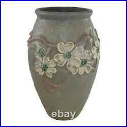 Roseville Dogwood Textured Green 1926 Vintage Art Pottery Ceramic Vase 303-9