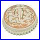 Roseville Donatello 1916 Vintage Art Pottery Ceramic Covered Box Powder Jar