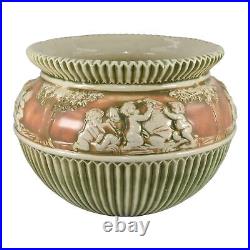 Roseville Donatello 1916 Vintage Art Pottery Ceramic Jardiniere Planter 579-10