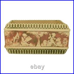 Roseville Donatello 1916 Vintage Art Pottery Ceramic Window Box Planter