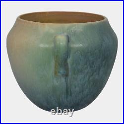 Roseville Earlam Tan And Green 1930 Vintage Art Pottery Ceramic Vase 515-4