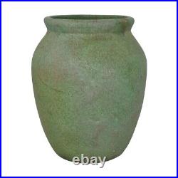 Roseville Early Carnelian Matte Green 1916 Vintage Art Pottery Ceramic Vase