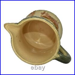 Roseville Early Ware Brown Cow 1910-16 Vintage Art Pottery Small Ceramic Pitcher