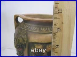 Roseville Florentine 1924 Art Pottery Ceramic Vase 10.5 R-1
