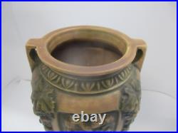 Roseville Florentine 1924 Art Pottery Ceramic Vase 10.5 R-1