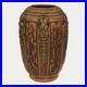 Roseville Florentine I Brown 1924 Art Pottery Ceramic Vase 229-6
