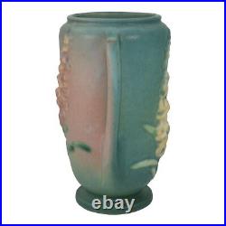 Roseville Foxglove Green 1942 Mid Century Modern Art Pottery Ceramic Vase 45-7