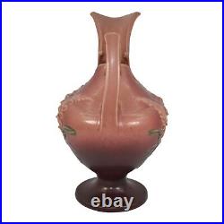 Roseville Foxglove Pink 1942 Vintage Art Deco Pottery Ceramic Pitcher Ewer 5-10