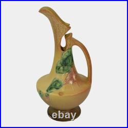 Roseville Fuchsia Brown 1938 Vintage Art Pottery Ceramic Pitcher Ewer 902-10