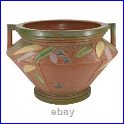 Roseville Futura Tan 1928 Vintage Art Pottery Ceramic Jardiniere Planter 616-10