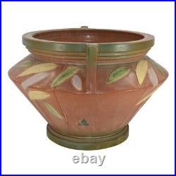 Roseville Futura Tan 1928 Vintage Art Pottery Ceramic Jardiniere Planter 616-10