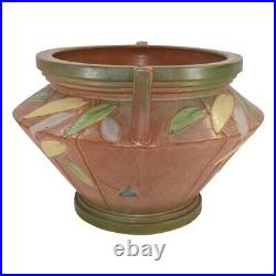 Roseville Futura Tan 1928 Vintage Art Pottery Ceramic Jardiniere Planter 616-10