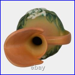 Roseville Gardenia Tan 1950 Mid Century Modern Art Pottery Ceramic Ewer 617-10