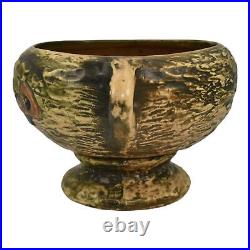 Roseville Imperial I 1921 Vintage Art Pottery Ceramic Compote Bowl Planter 252-7