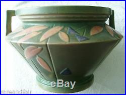 Roseville LARGE vintage Futura art deco jardiniere, 616-10