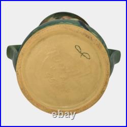 Roseville Magnolia Green 1943 Mid Century Modern Art Pottery Ceramic Vase 95-10