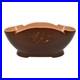 Roseville Mayfair Brown 1952 Vintage Art Pottery Ceramic Planter 1113-8