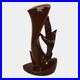 Roseville Mayfair Brown 1952 Vintage Art Pottery Ceramic Vase 1004-9