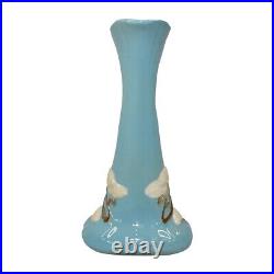 Roseville Ming Tree Blue 1949 Vintage Art Deco Pottery Ceramic Ewer 516-10