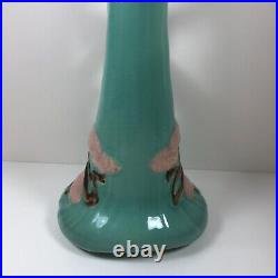 Roseville Ming Tree Green 1949 Vintage Art Deco Pottery Ceramic Ewer 516-10