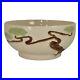 Roseville Ming Tree White 1949 Mid Century Modern Art Pottery Ceramic Bowl 527-9