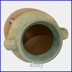 Roseville Montacello Green 1931 Vintage Art Pottery Ceramic Vase 563-8