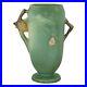Roseville Pine Cone 1936 Vintage Art Pottery Green Ceramic Vase 748-6