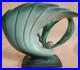 Roseville Pine Cone Green 1940 Mid Century Modern Art Pottery Ceramic Vase 472-6