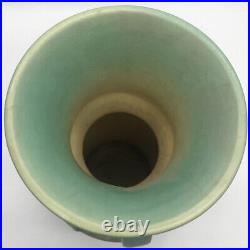 Roseville Pottery Gardenia Vase, Shape 688-12, Turquoise/Green