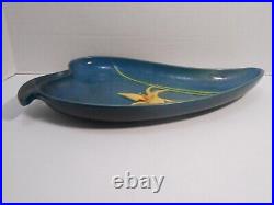 Roseville Pottery Zephyr Lily Tray, Shape 477-12