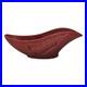 Roseville Silhouette Red 1950 Mid Century Modern Art Pottery Ceramic Bowl 728-10