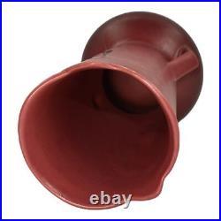 Roseville Silhouette Red 1950 Mid Century Modern Art Pottery Ceramic Vase 780-6