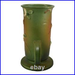 Roseville Snowberry Green 1947 Vintage Art Pottery Ceramic Vase 1V1-9