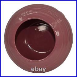 Roseville Solid Colors Rose Pink 1917 Vintage Art Pottery Ceramic Vase 236-3
