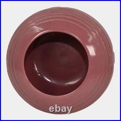 Roseville Solid Colors Rose Pink 1917 Vintage Art Pottery Ceramic Vase 236-3