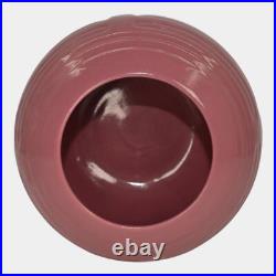 Roseville Solid Colors Rose Pink 1917 Vintage Art Pottery Ceramic Vase 236-3