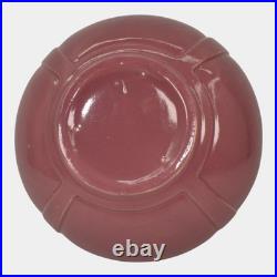 Roseville Solid Colors Rose Pink 1917 Vintage Art Pottery Ceramic Vase 236-3
