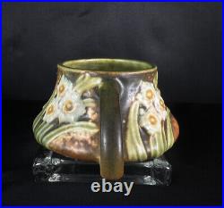 Roseville Studio Art Pottery Ceramic Jonquil Pattern Vase 523 Marked