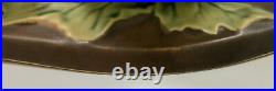 Roseville Thornapple Centerpiece Brown 1937 Vintage Art Deco Pottery Ceramic 313