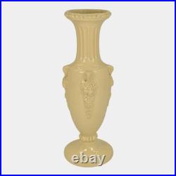 Roseville Volpato Ivory 1922 Vintage Art Pottery Ceramic Vase 209-10 Roseville Volpato Ivory 1922 Vintage Art Pottery Ceramic Vase 209-10