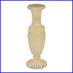 Roseville Volpato White 1922 Vintage Art Pottery Ceramic Flower Vase 209-10